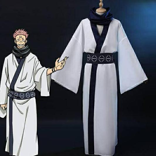 (PDS) JUBAH SUKUNA JUJUTSU KAISEN KOSTUM COSPLAY
