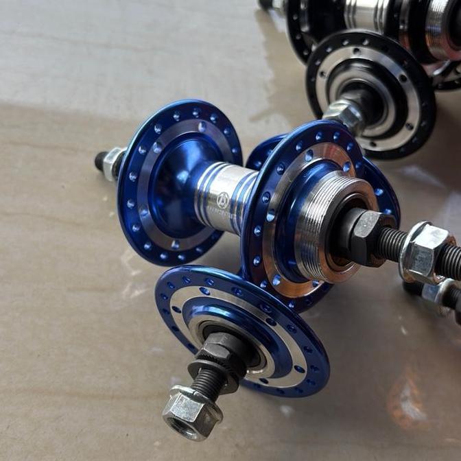 SEPASANG HUB TROMOL TEROMBOL 36 HOLE ALLOY BEARING BERING SEPEDA BMX FIXIE PACIFIC SIAP KIRIM