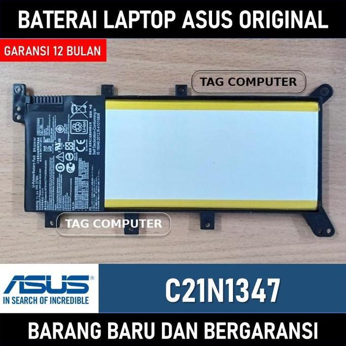 BATERAI LAPTOP ASUS X555 X555B X555Q X555L X555U C21N1347 ORIGINAL