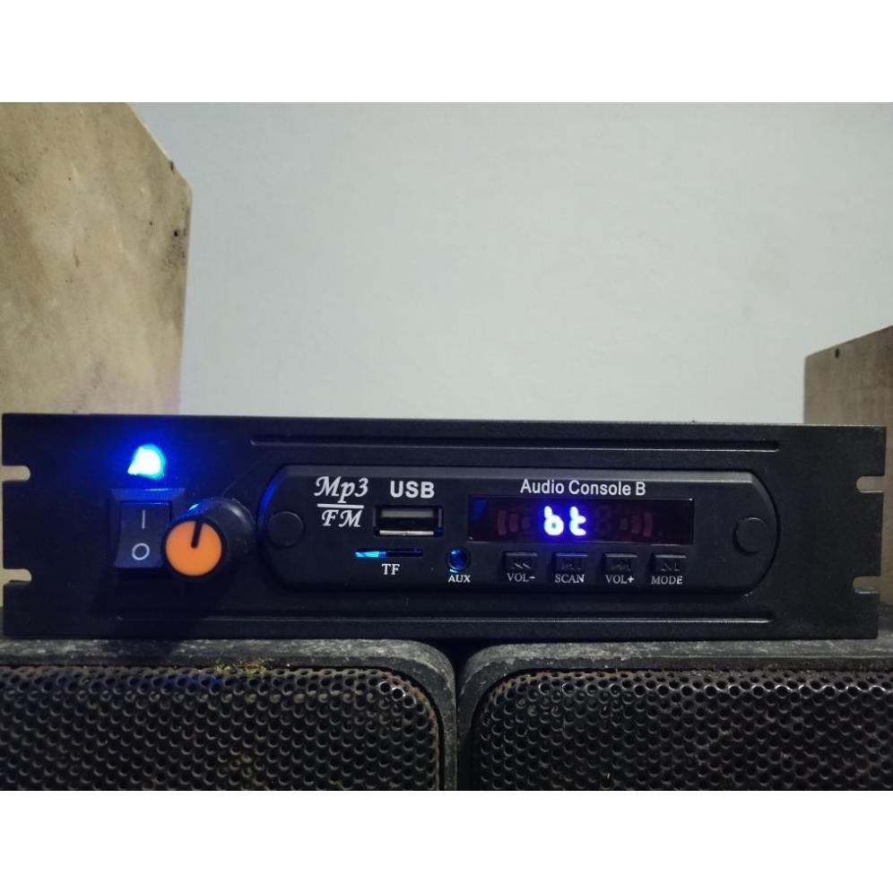 Amplifier Class D.Mp3 bluetooth USB dan radio tinggal colok spiker