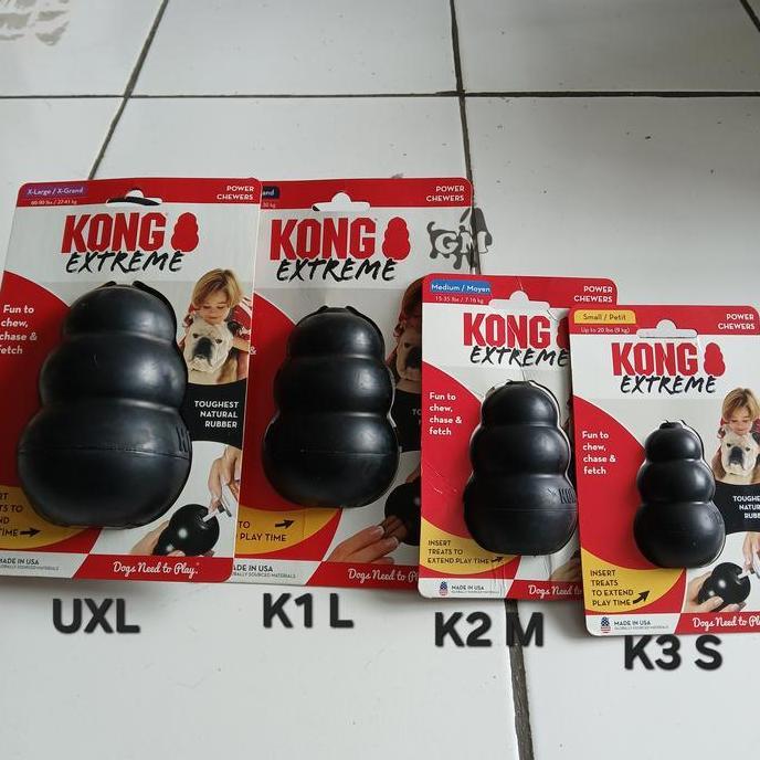 [SF] Mainan Anjing KONG Extreme K1 K2 K3 UXL