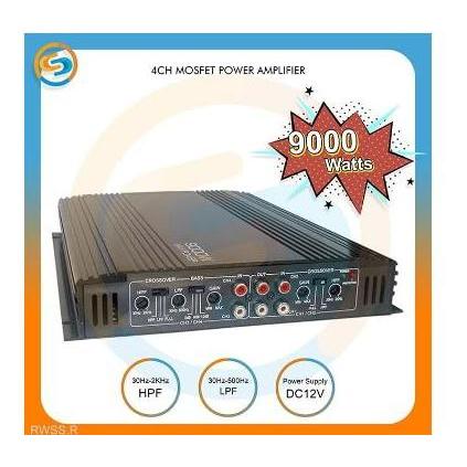 Ampli 4Ch Mosfet Power Amplifier 4 Channel Rwss R
