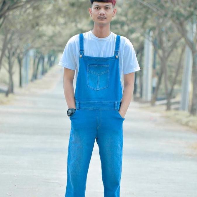 TERBARU ZerOne - Overall Jumpsuit Jeans 513 Wearpack Pria