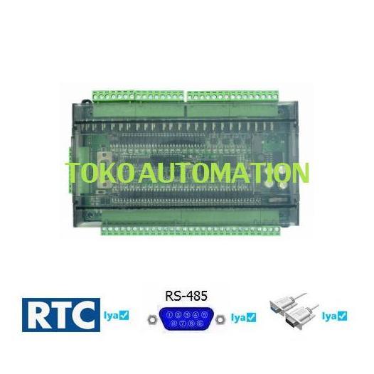 FX3U-48MT FX3U 48MT 24 INPUT 24 OUTPUT 24V 1A PLC DAN RS485 RTC SK65 AUTOMA