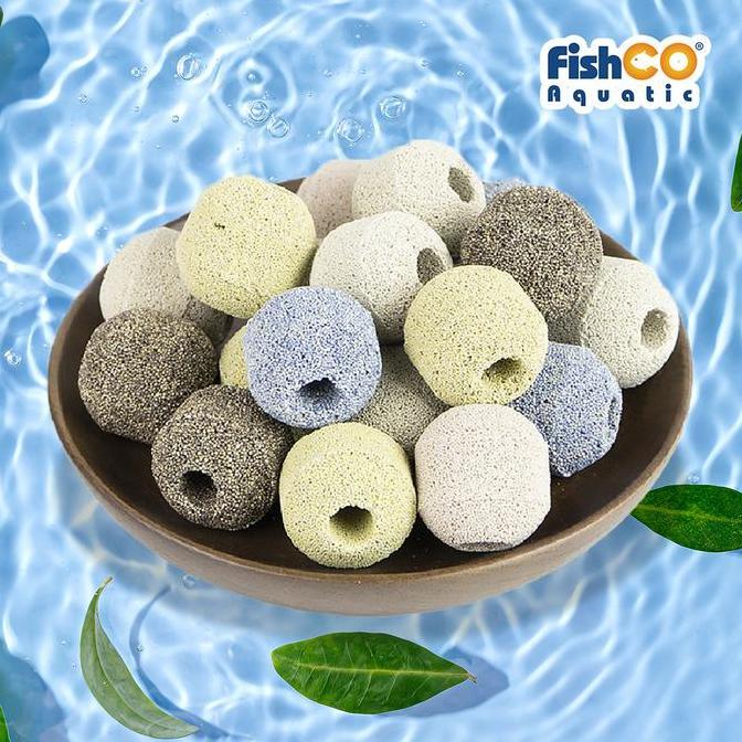 HARGA DISC - Bio Media Filter Nano Ball /Nano Bio Sphere Ball Bioball 100pcs