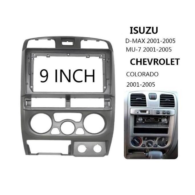 Frame Headunit Android 9 Isuzu D Max Dmax Mu7 Chevrolet Colorado 2001 - 2005 Harga Khusus