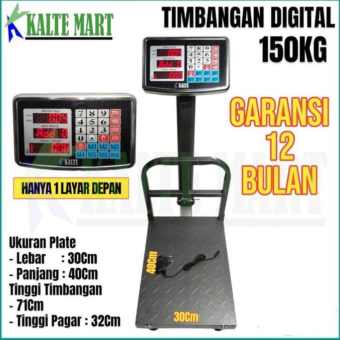 PREMIUM / Timbangan Duduk Digital 150Kg Timbangan Digital 150kg Timbangan 150Kg