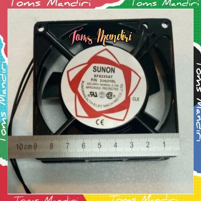 DR262 - Fan Kipas AC 220v 9x9 SUNON 9cm X 9cm