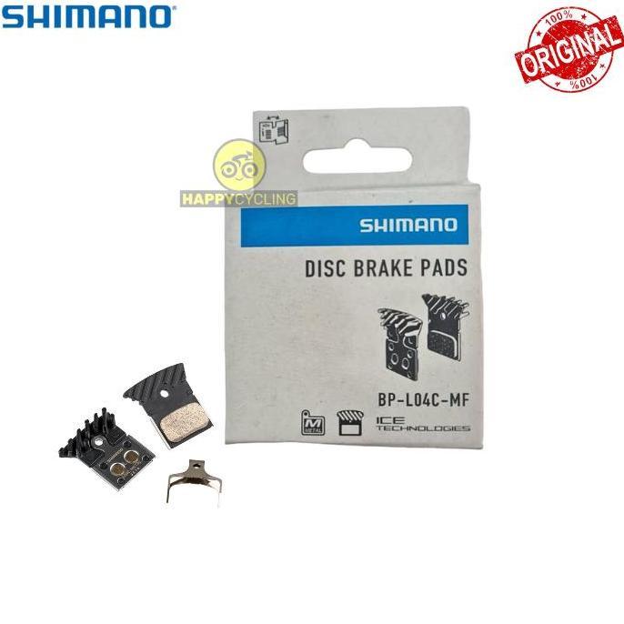 KAMPAS REM BRAKEPADS BRAKE PADS SHIMANO L04C-MF METAL HAPPY CYCLING READY