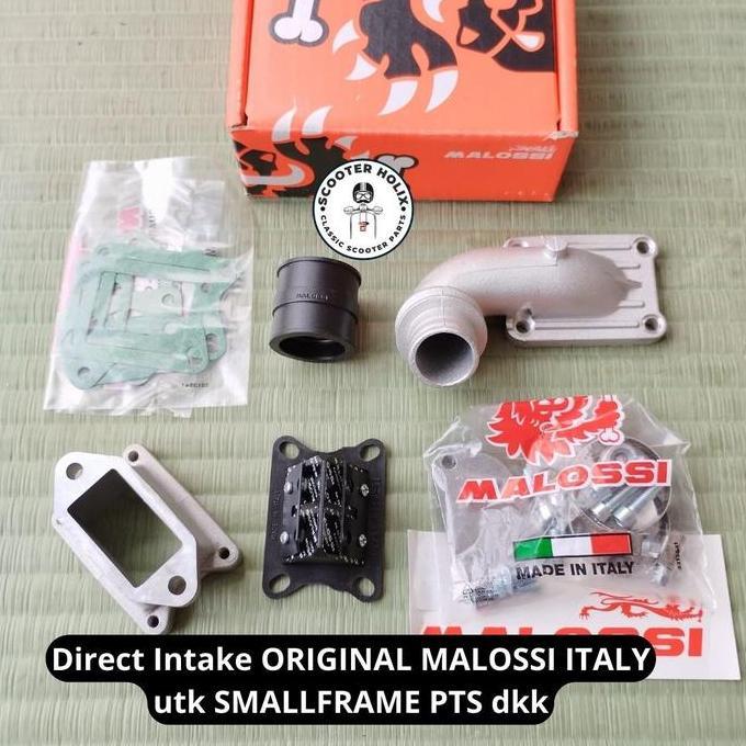 Direct Intake ORIGINAL MALOSSI ITALY utk SMALLFRAME PTS dkk