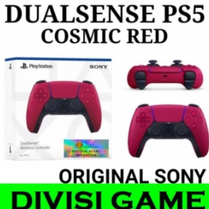 Stik PS5 Dualsense Cosmic Red PS5 Wireless Controller Original