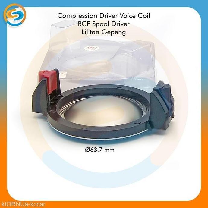 Rcf Spool Tweeter Rcf Spul Driver 63.7Mm Lilitan Gepeng