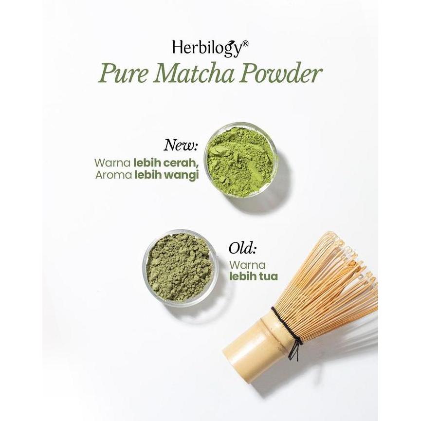 Herbilogy Matcha Powder - Pure Matcha Diskon