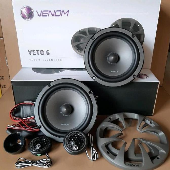Speaker Split Venom Elemento Veto 6 / Speaker Mobil Venom 6 Inch