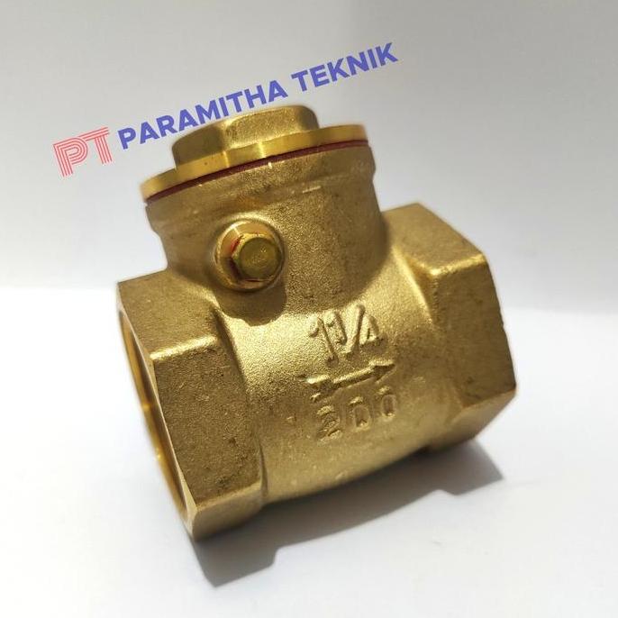 CHECK VALVE 1 1/4 INCH / SWING CHECK VALVE / KLEP TABOK 1 1/4" SAILING