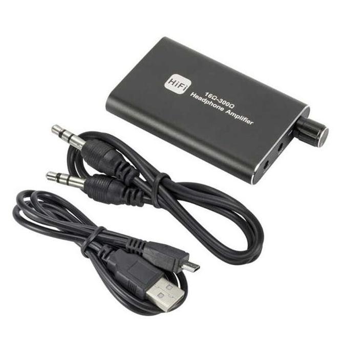 Portable Headphone Amplifier Hifi 16-300Ohm