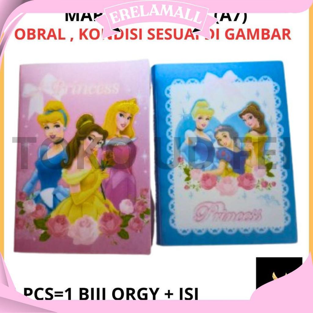 (1 PCS = 1 BIJI)  MAP ORGI/ MAP ORGI A7/ BINDER KECIL FANCY UDF