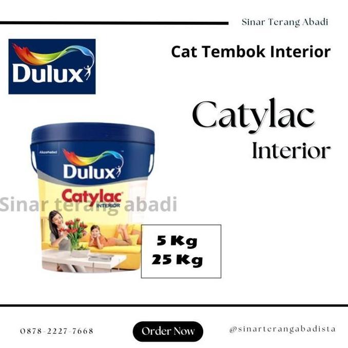 Cat Dinding Dulux Catylac Interior Base C 25 Kg - Lime Yellow 45444