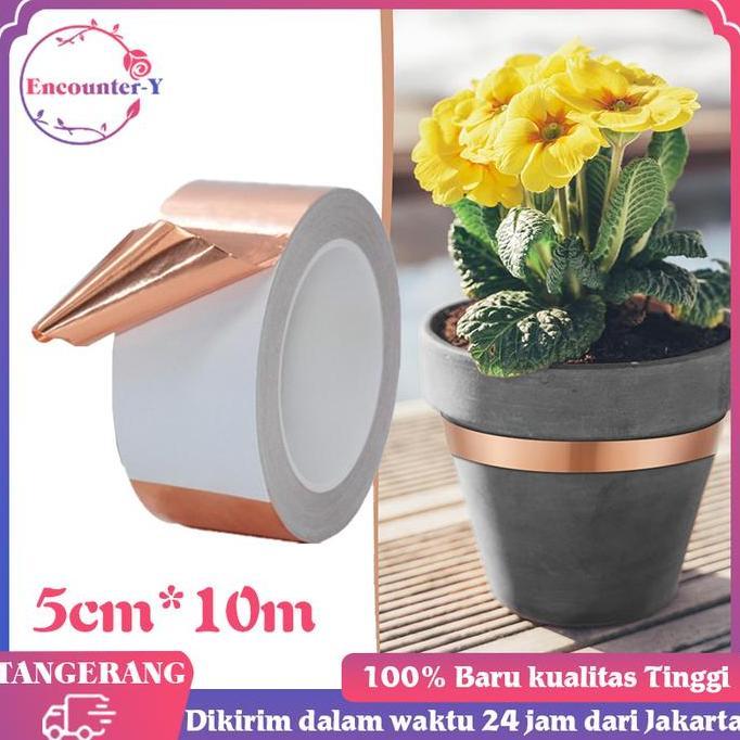 YUTUSAKA Copper Foil Tape Isolasi Conductive Copper Tape Tembaga Foil Tape