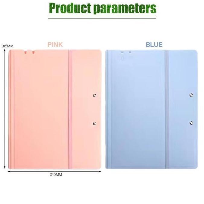 PACHAM Display Book A3 Folder Lembut, Folder Buku Pelajaran dan Map