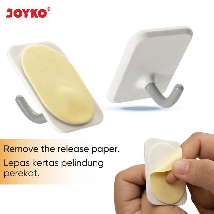 Joyko ADHK-3050 Gantungan Adhesive Hook Tempel Dinding Perekat