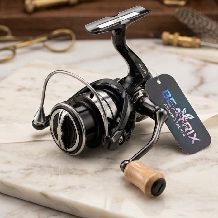 Beatrix Reel Spinning Alvion Salwater Power Handle dengan Desain Ergonomis dan Kualitas Tinggi untuk