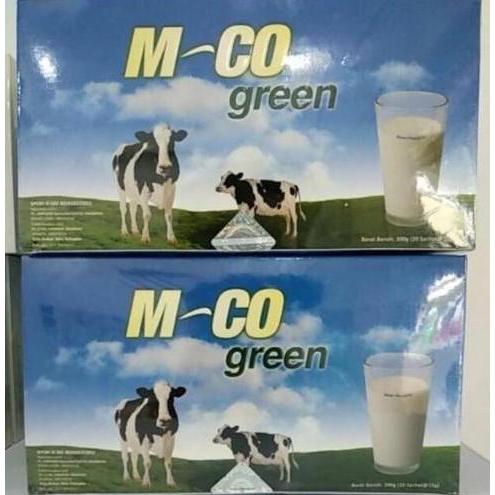 Milky- Susu Bubuk Mco Green Kolostrum Isi 20 Sachet