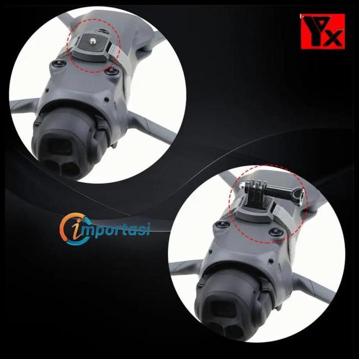 Yx Top Expansion Bracket Mount Gopro Insta360 X5 Osmo 360 For Dji Mavic 4 Pro Mounting Kamera Tas Go