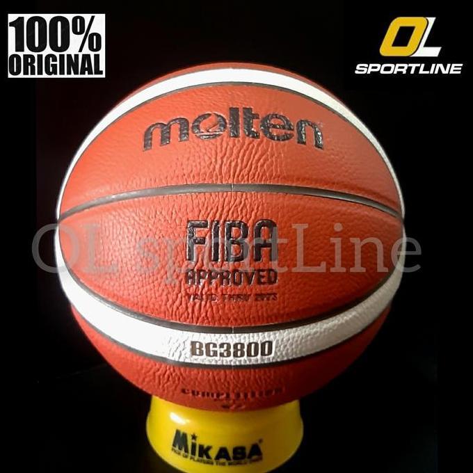 MOLTEN BG3800 B7G3800 BG 3800 Original - Bola Basket Molten Size 7