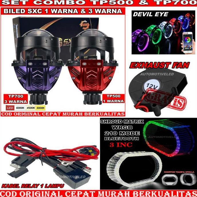 Promo ORIGINAL BILED SXC 2,5 INCHI 60 WATT BILED SXC BILED TP500 DAN TP700 MURAH DANA PELAJAR CAHAYA
