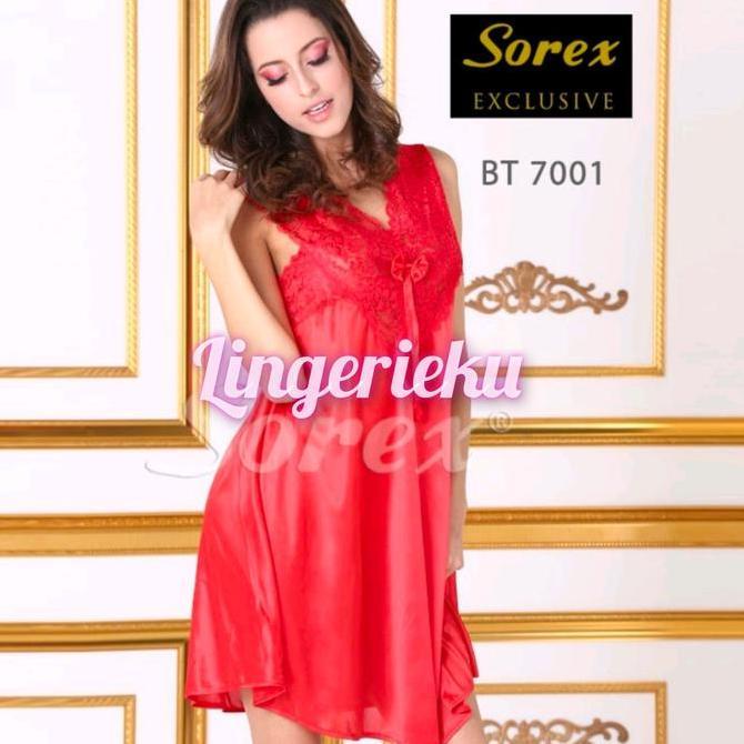 Whell- Baju Tidur Nita Satin Halus Lingerie Sorex Exclusive Bt 7001