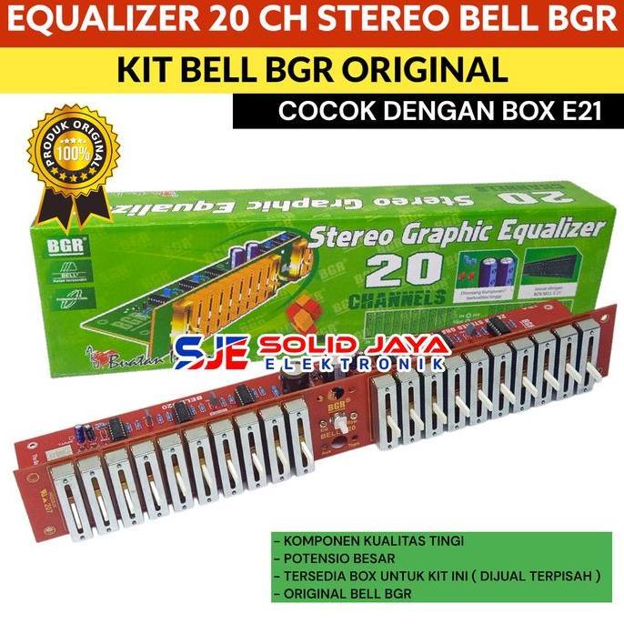 KIT EQUALIZER 20 CHANNEL STEREO 20 CHANEL POTENSIO GESER - EQ 20CH 20 CH 20 CHANNEL 20 CHANEL STEREO