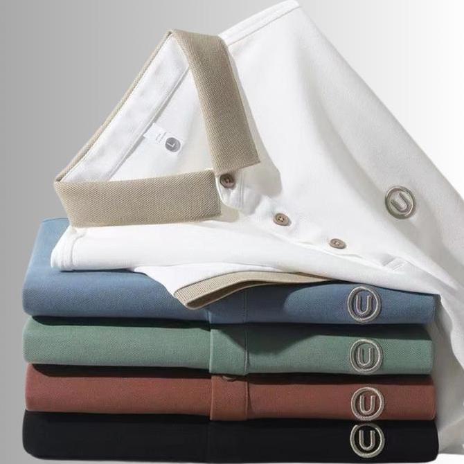 PREMIUM / Kaos Polo Pria Luxor Fashion, Bordir Berbentuk U, Kain Poli Rajutan Berkualitas Tinggi, Pe