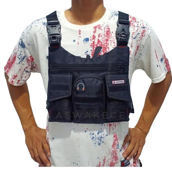 DF400 - ChestBag Tas Dada Pria Vest Bag
