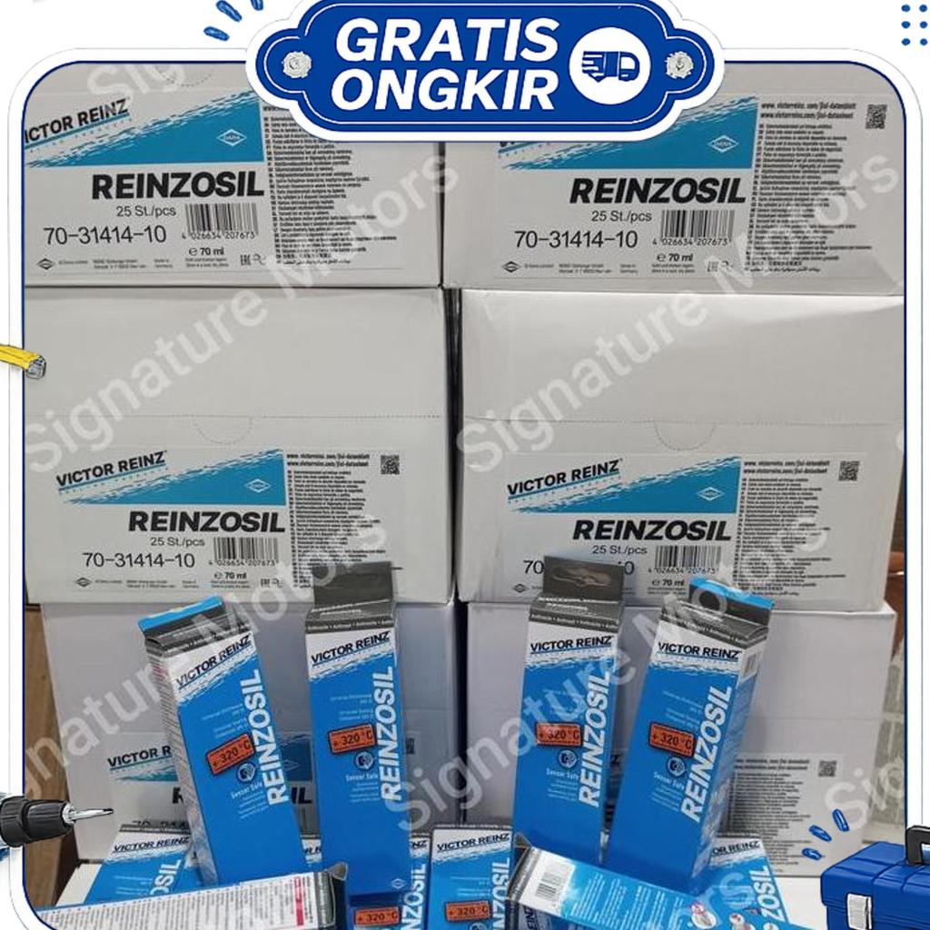 Lem Sealent Reinzosil 70Ml Original Germany Tahan Panas / Lem Perekat Reinzosil Isi 25Pcs / Reinzosi