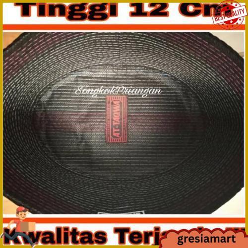 Peci Kopiah Tinggi 12Cm Songkok Peci Bordir Nu Harga Promo