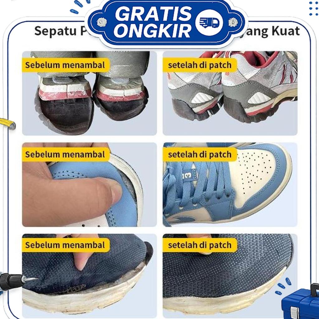 Terlaris Lem Sepatu Super Kuat Tahan Air 60 Ml /Lem Serbaguna Super Kuat/ Lem Besi Super Kuat/Lem Be