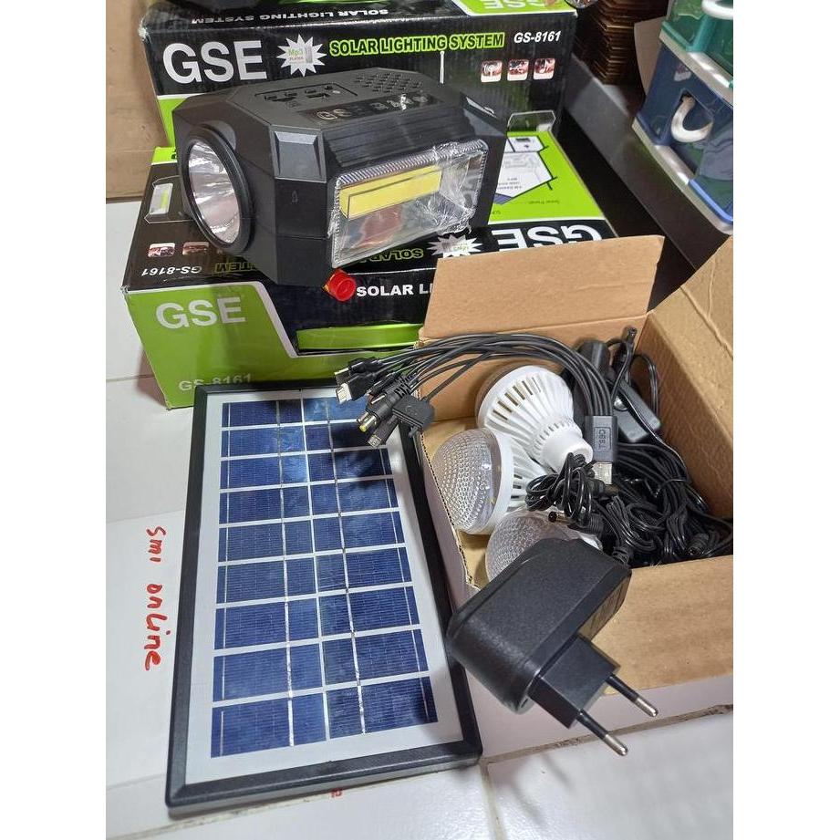 solar lighting system lampu emergency tenaga matahari panel surya