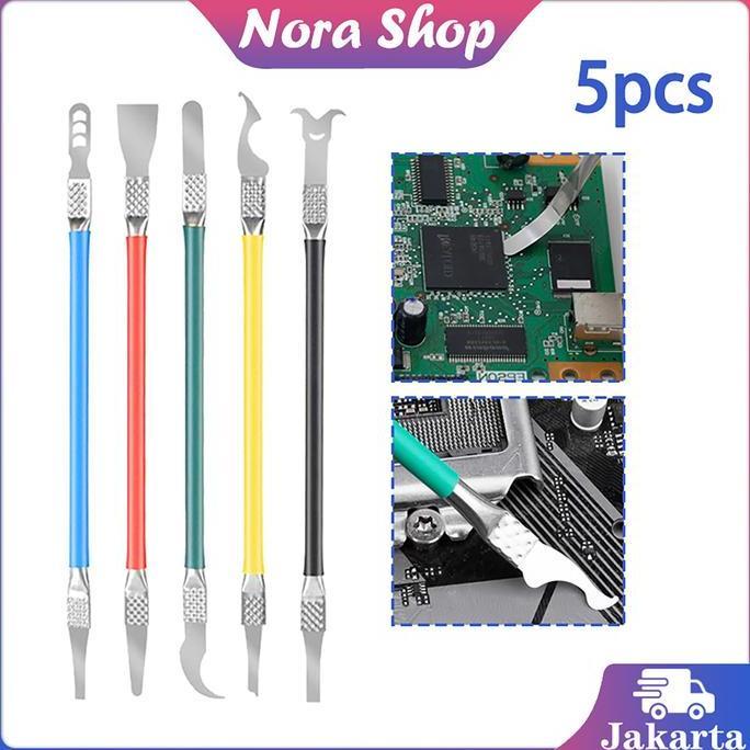 IUMAORI Pisau Congkel Cpu Pisau Congkel Ic Cpu Mata Solder Pisau Kecil Mata Pisau Cpu Opening Tools 