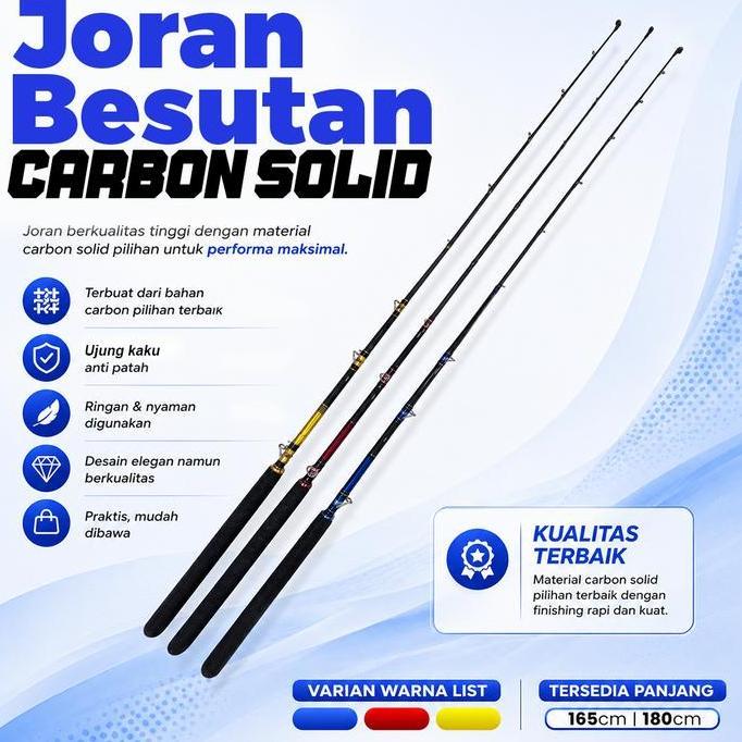 Pancing Kolam Gagang Golf Joran Besutan Carbon