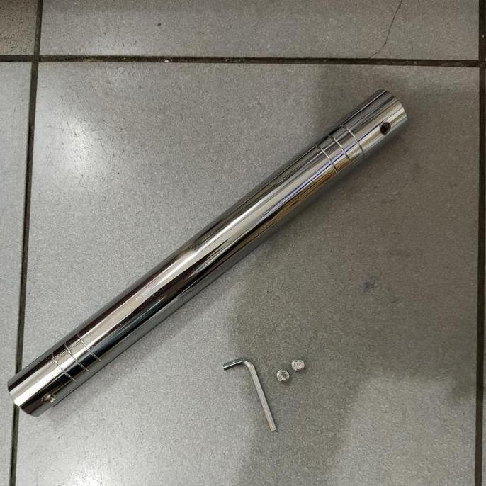 Ftns - Dumbell Connecting Bar Dumbel Connector Roda Penyambung Barbel