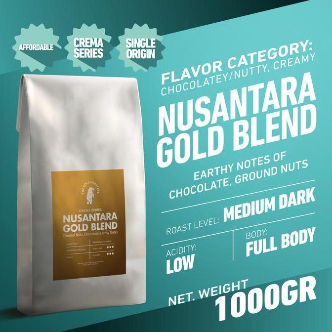 Majimoto6 - Nusantara Gold Blend Arabika Coffee Arabica Biji Kopi Bubuk