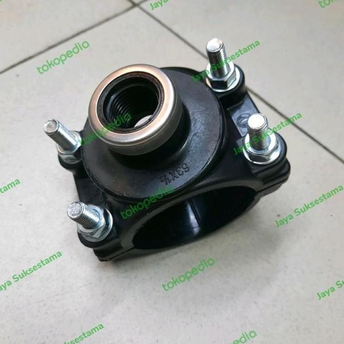 CLAMP SADDLE HDPE 160MM X 3/4" INCH - CLAMP HDPE 6'' X 3/4" PINGUIN MURAH