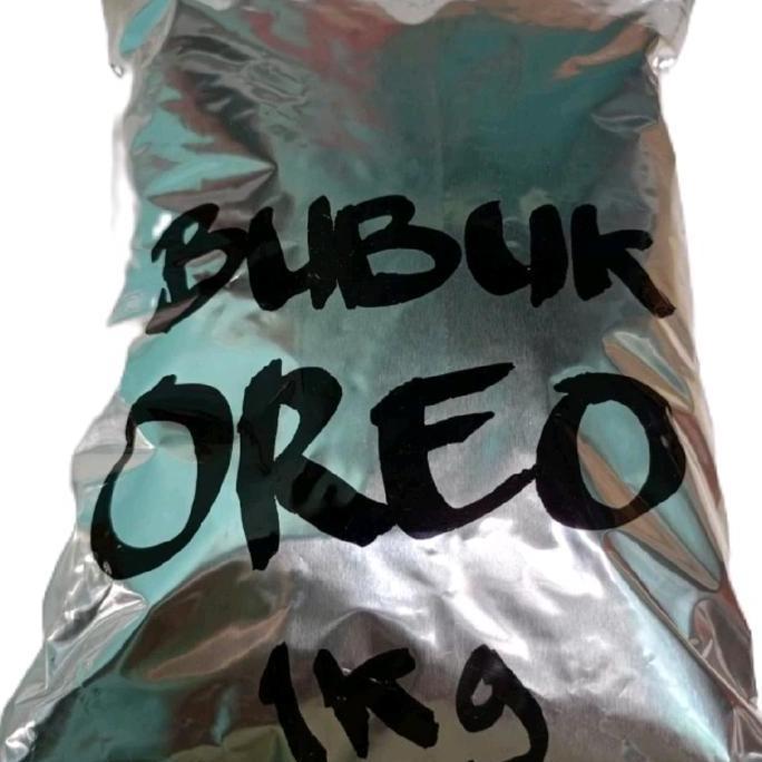 NARUVISAH6 - OREO TOPING MINUMAN BUBUK OREO CRUMB TIPE HALUS & KASAR REPACKING KEMASAN 1KG POWDER SE