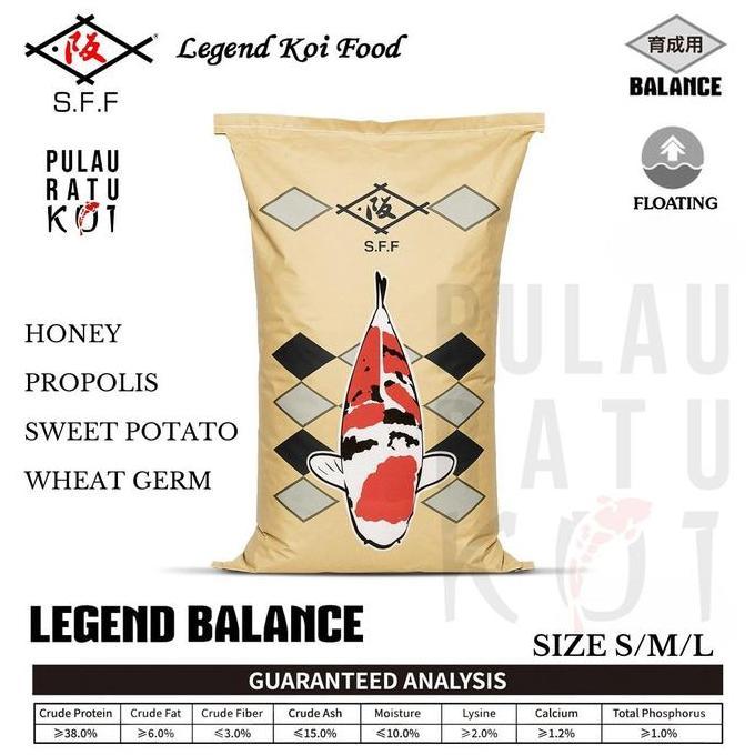 Simpate.old - Sakai Fish Farm Legend Koi Food Balance Pakan Koi | pelet pre digestion pakan ikan koi