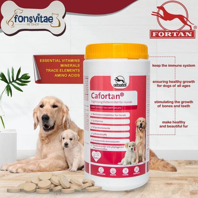 FORTAN Cafortan 1000gr - Multivitamin Anjing
