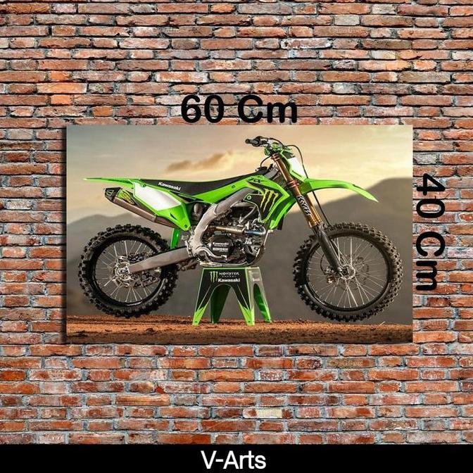 POSTER HIASAN DINDING MOTOR TRAIL A2 DEKOR VA99