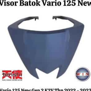 VISOR BATOK K2V VARIO 125 NEW LED GEN2 2023 K2V BIRU DOFF