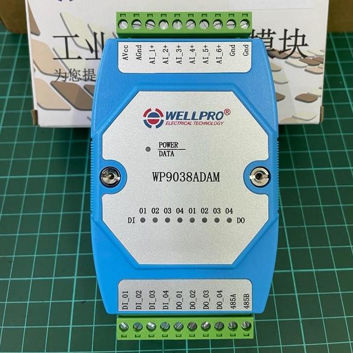 6AI / 4DI / 4DO 0-20MA / 4-20MA input-WP9038ADAM Wellpro