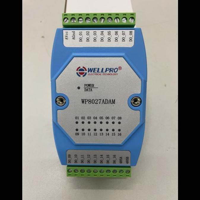 WP8027ADAM ( 16DO ) RS485 MODBUS RTU communications